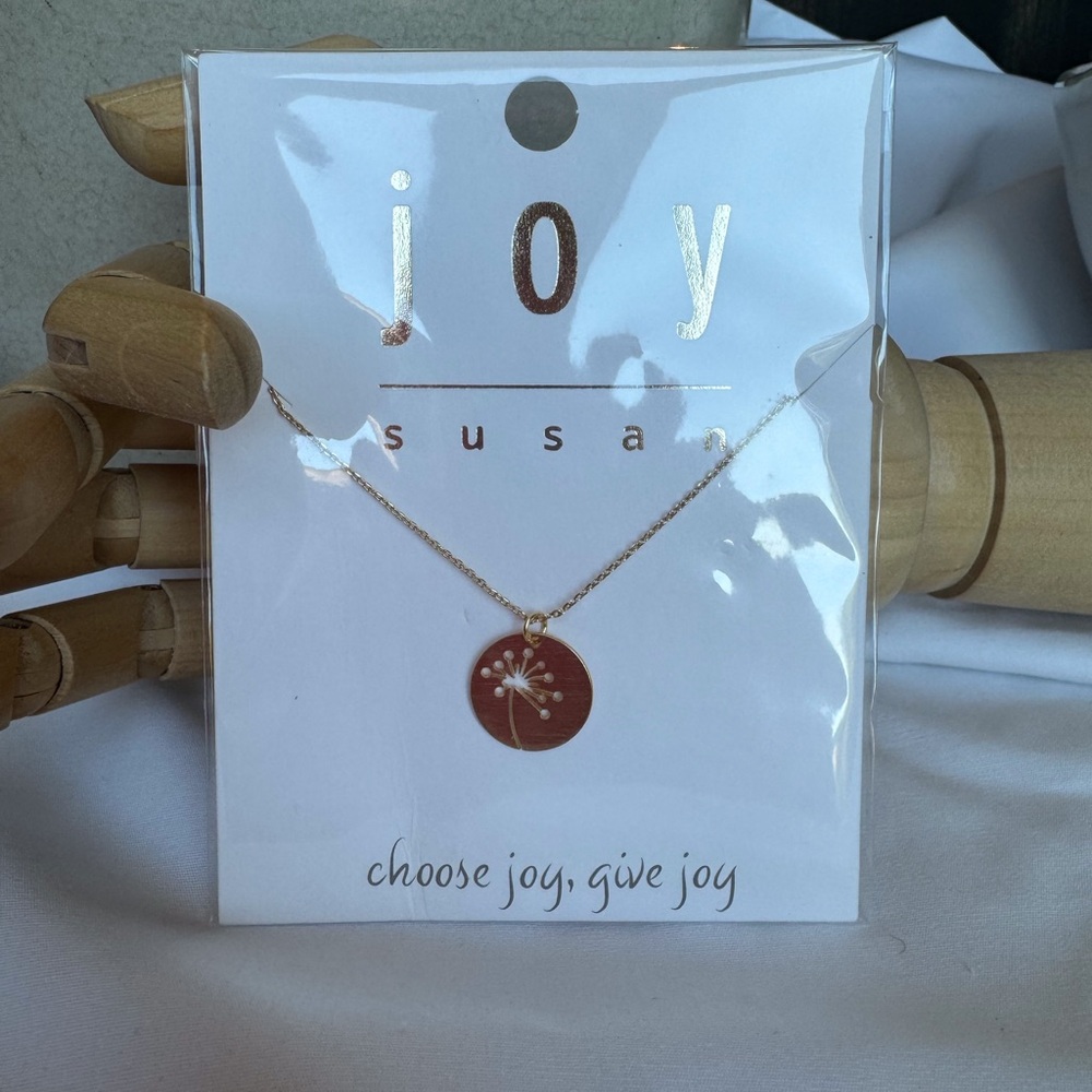 Joy Susan Dandelion Wish Necklace